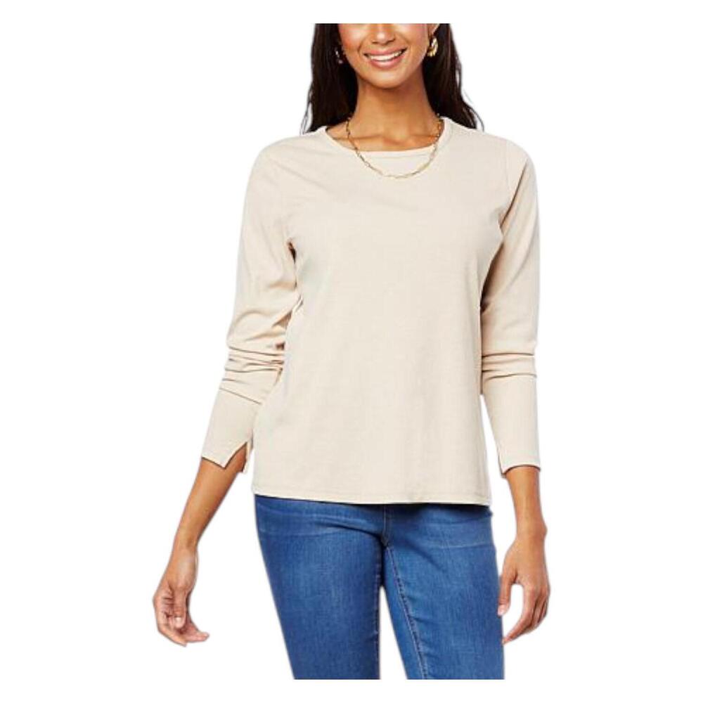 G by Giuliana Women's LongSleeve Sweater Cappucino - Regular
